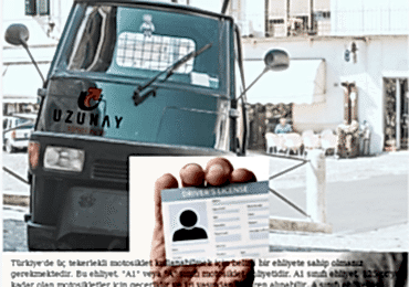 3 Tekerlekli Motor Ehliyet Gerekli mi ?